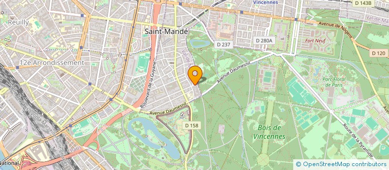 localisation de l'entreprise CTLE CONSEIL à SAINT-MANDE