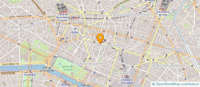 localisation de l'entreprise CTLOG INTERNATIONAL à PARIS