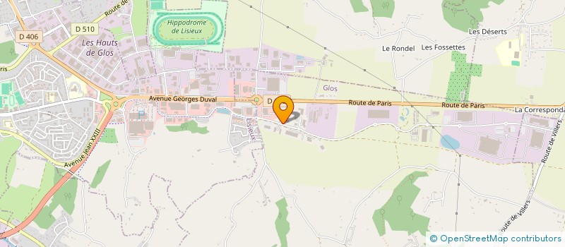 localisation de l'entreprise CTLT  GLOS