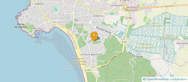 localisation de l'entreprise CTM  SAINT-GEORGES-DE-DIDONNE