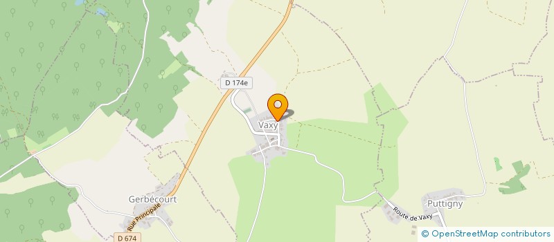 localisation de l'entreprise CTM à VAXY