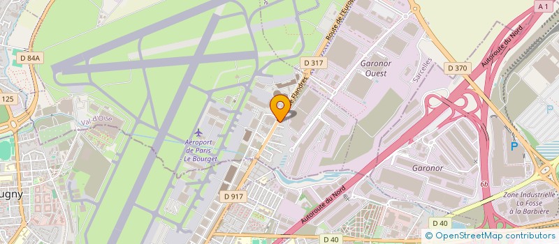 localisation de l'entreprise CTM  BONNEUIL-EN-FRANCE