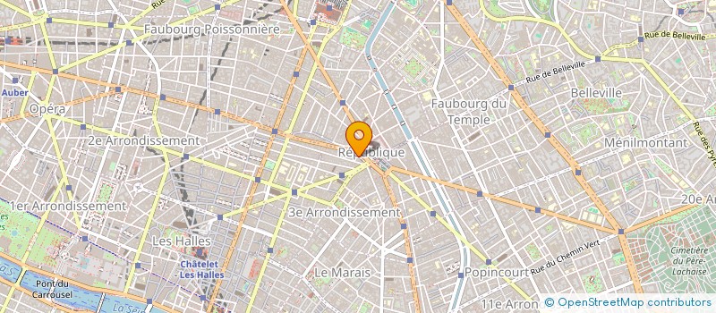 localisation de l'entreprise CTM  PARIS