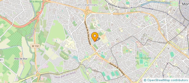 localisation de l'entreprise CTM à MONTPELLIER