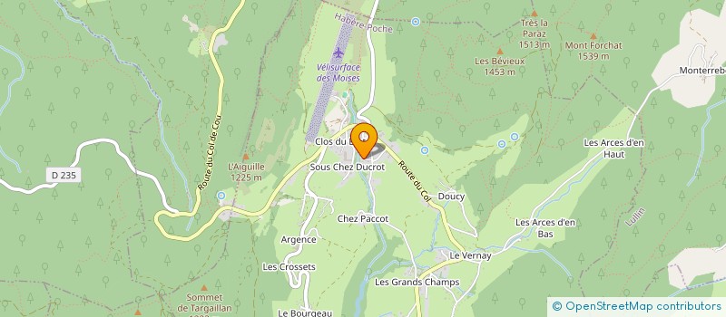 localisation de l'entreprise CTM 81  HABERE-POCHE