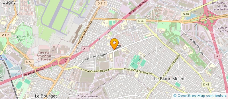 localisation de l'entreprise CTM  FITZ-JAMES