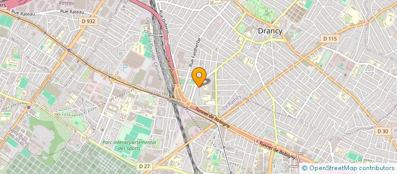 localisation de l'entreprise CTM-BAT à DRANCY