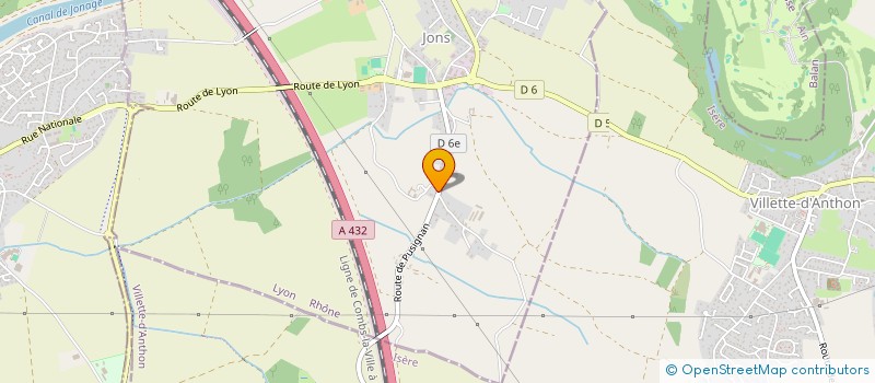 localisation de l'entreprise CTM BIRE ET FILS  JONS