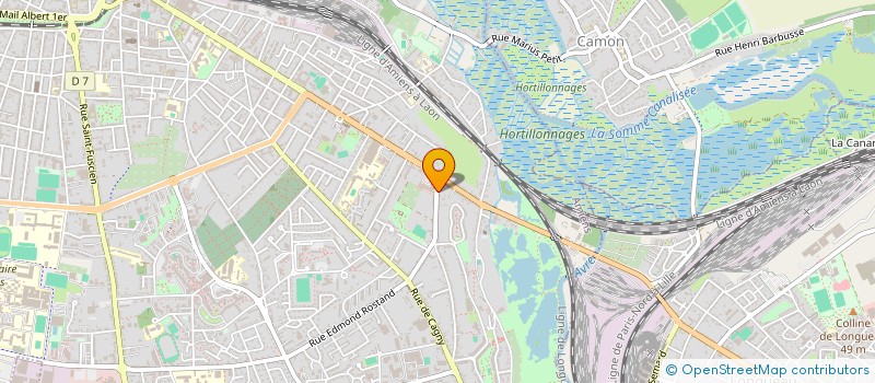 localisation de l'entreprise CTM-T CAPITAL  AMIENS