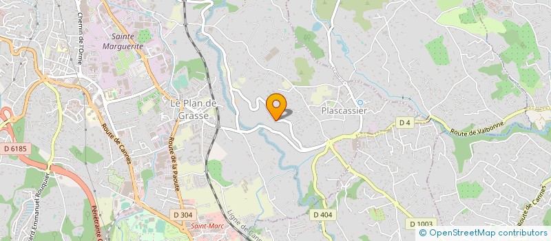 localisation de l'entreprise CTMA à GRASSE