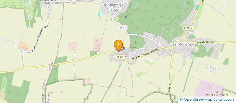 localisation de l'entreprise CTMA SUD  BOULLAY-LES-TROUX