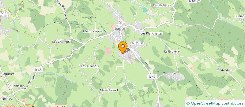 localisation de l'entreprise CTMAS à BEAUX