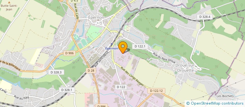 localisation de l'entreprise CTMCC à EPERNON