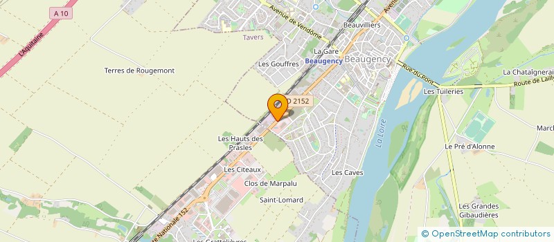 localisation de l'entreprise CTMP à BEAUGENCY
