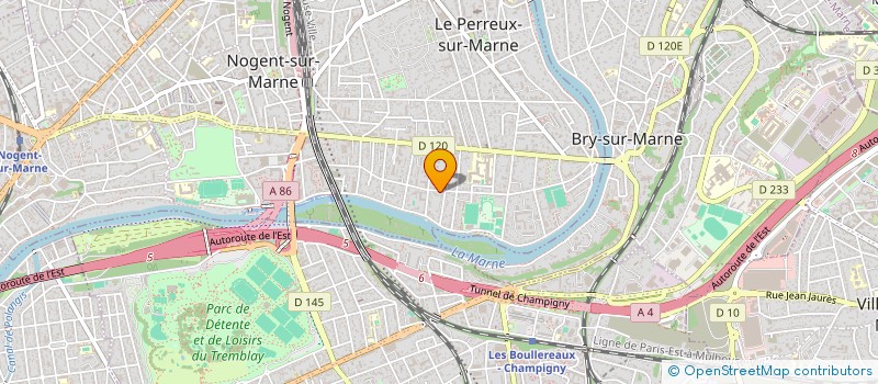 localisation de l'entreprise CTMT DU BEGUINAGE à LE PERREUX-SUR-MARNE