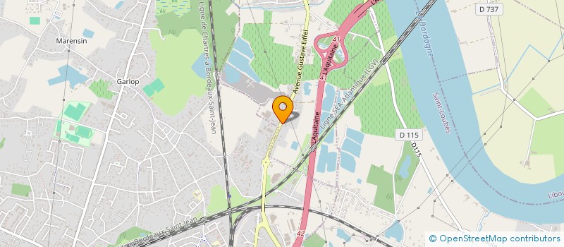 localisation de l'entreprise CTN 02  SAINT-VINCENT-DE-PAUL