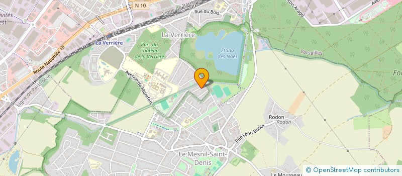 localisation de l'entreprise CTN DEMENAGEMENT  LA VERRIERE