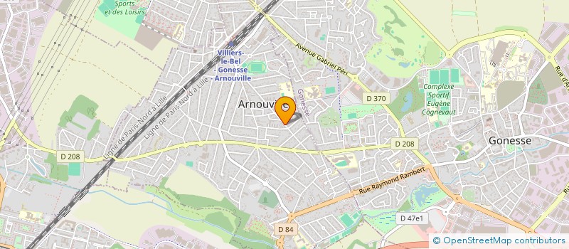 localisation de l'entreprise CTN HOLDING  ARNOUVILLE