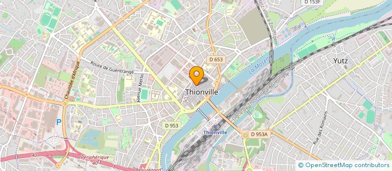 localisation de l'entreprise CTN SERVICE à THIONVILLE