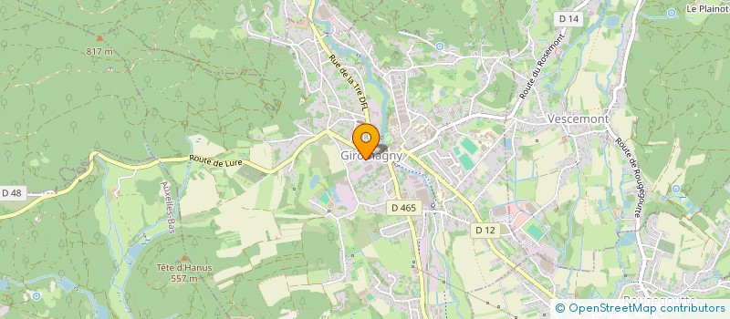 localisation de l'entreprise CTNC à LEPUIX