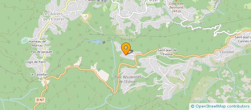localisation de l'entreprise CTNF à FREJUS