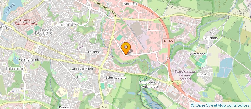 localisation de l'entreprise CTNG à VANNES