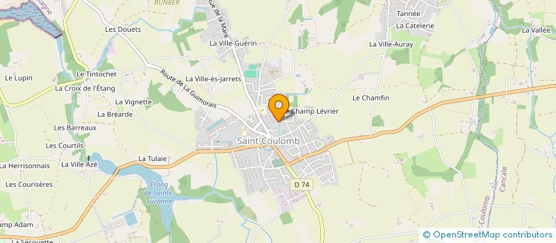 localisation de l'entreprise CTO  SAINT-COULOMB