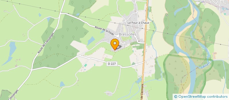localisation de l'entreprise CTO HOLDING à BRESSOLLES