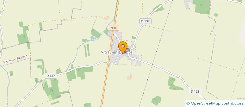 localisation de l'entreprise CTO IMMO à VITRAY-EN-BEAUCE