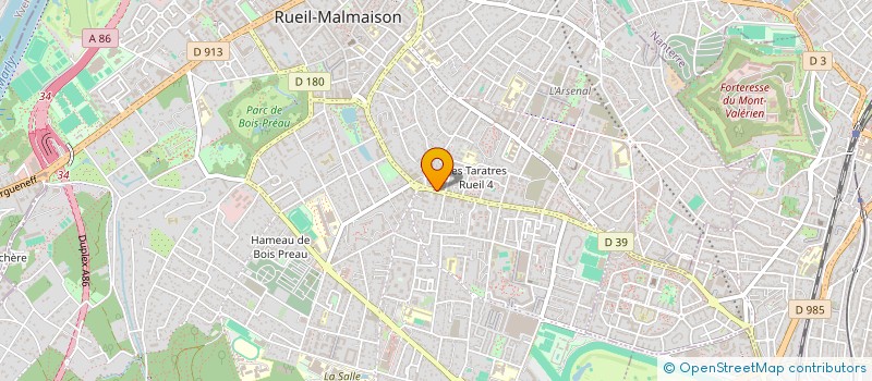 localisation de l'entreprise CTO ON-DEMAND à RUEIL-MALMAISON