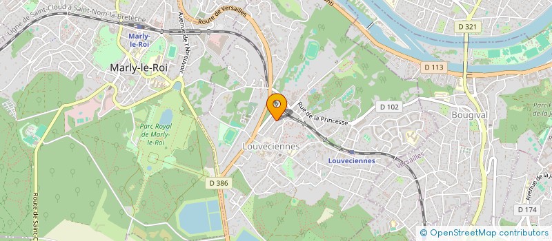 localisation de l'entreprise CTOUTPROPRE  LOUVECIENNES