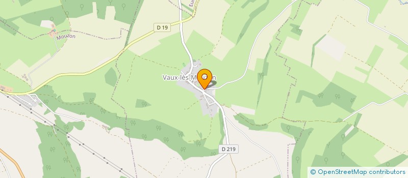 localisation de l'entreprise CTP 08  VAUX-LES-MOUZON