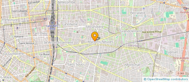 localisation de l'entreprise CTP à LYON
