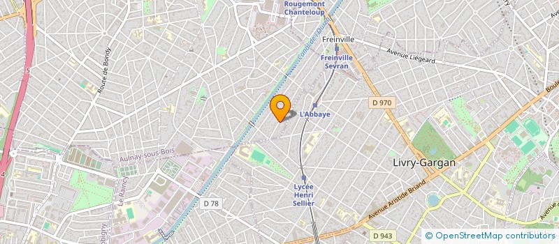 localisation de l'entreprise CTP à AULNAY-SOUS-BOIS