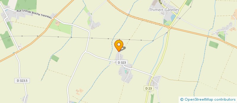 localisation de l'entreprise CTP à THIMERT-GATELLES