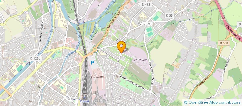 localisation de l'entreprise CTP AGENCY  WAZIERS