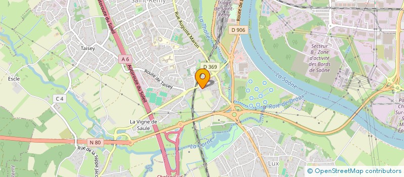 localisation de l'entreprise CTP BAT à BOBIGNY