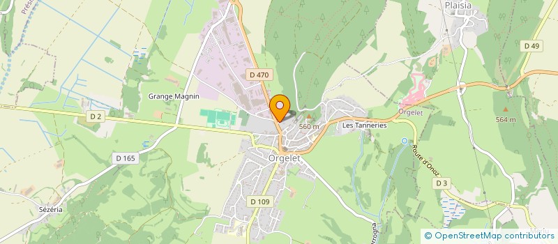 localisation de l'entreprise CTP ML  PERRIGNY