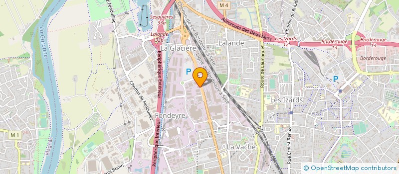 localisation de l'entreprise CTPH à TOULOUSE