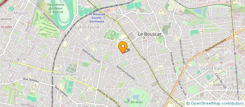 localisation de l'entreprise CTPP  LE BOUSCAT