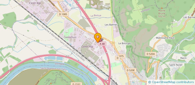 localisation de l'entreprise CTR à VOREPPE