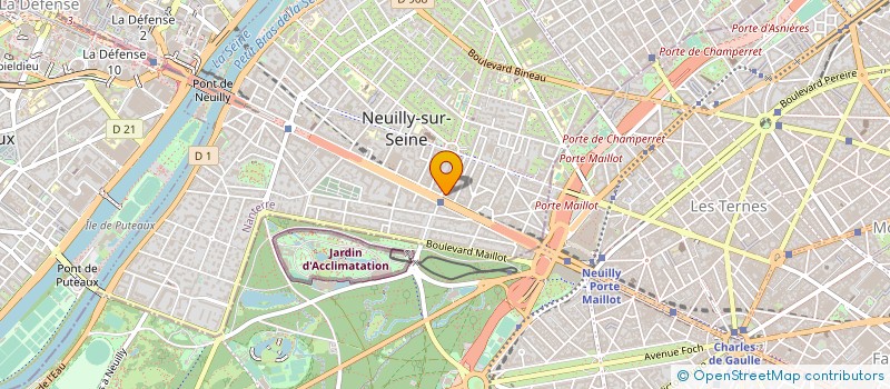 localisation de l'entreprise CTR BEAUTE COSMETIC EXECUT WOMEN FRANCE à NEUILLY-SUR-SEINE