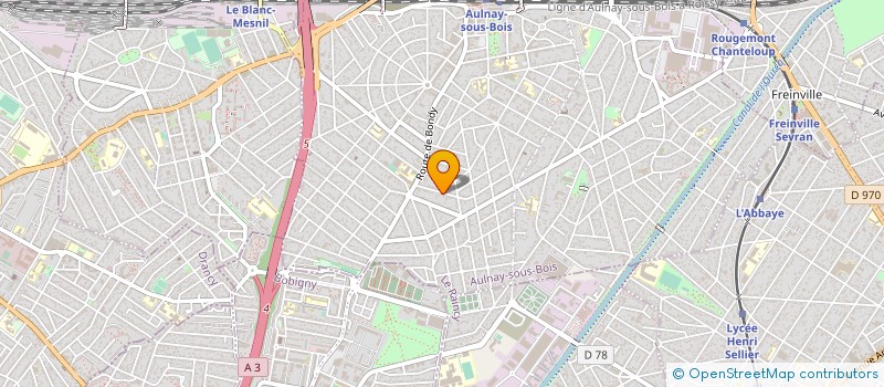 localisation de l'entreprise CTR COORDINATION ET TRAVAUX DE RENOVATION à AULNAY-SOUS-BOIS