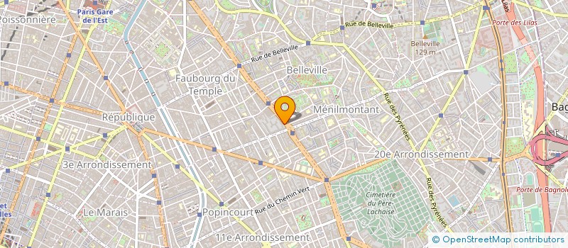 localisation de l'entreprise CTR DIFFUSION à PARIS