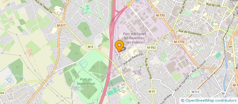 localisation de l'entreprise CTR INVESTISSEMENT  BONDUES