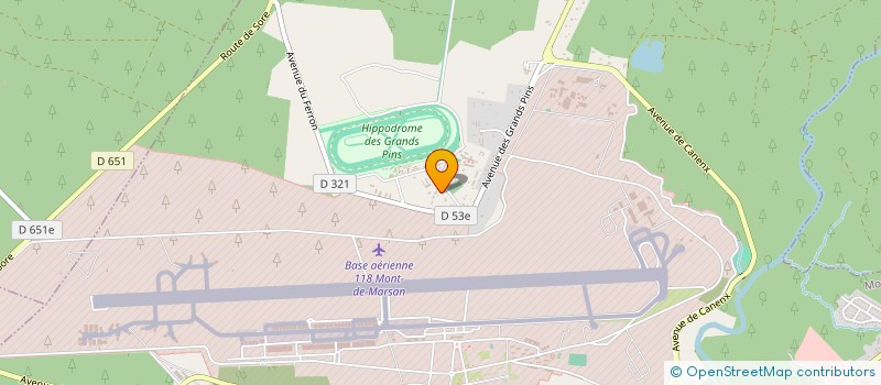localisation de l'entreprise CTR LADS ET JOCKEYS à MONT-DE-MARSAN