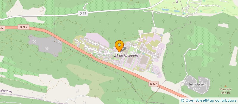 localisation de l'entreprise CTR-PRO à BRIGNOLES