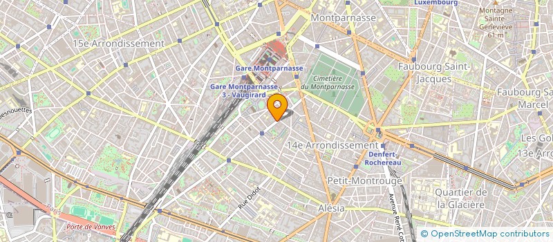 localisation de l'entreprise CTRAL ACHAT RESERVA ASSISTAN COMMERCIALE à PARIS