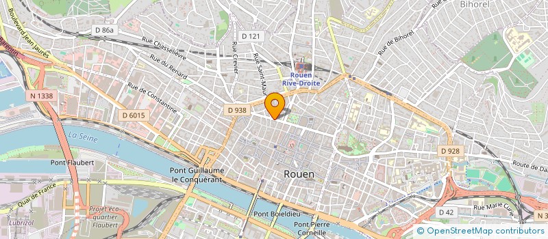 localisation de l'entreprise CTRE AFFAIRES REGIONAL PROF IMMOBILIERES à ROUEN