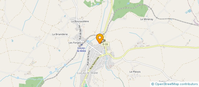 localisation de l'entreprise CTRE AGRICOLE CHAMPIGNONNISTE DE L INDRE à LUCAY-LE-MALE